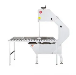 Купить пила для резки мяса kt kt-750 с роликовым столом ленточная полотно 426х2см 3квт – цена от завода, доставка до двери | RuOborudovanie.ru
