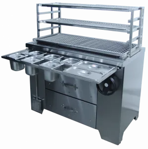 Мангал угольный Grill Master УММ/2 (Robata L1200) 11314 многофункциональный – купить по цене завода