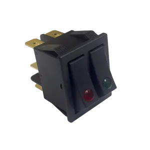 Переключатель питания двойной Crazy Pan 220-230в, для печей для пиццы cp-pol01, cp-pol11 – купить по цене завода