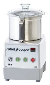 Куттер Robot Coupe R5-2V арт.24614 настольный объемом 5.9 л, скорость 1500 и 3000 об/мин – купить по цене завода