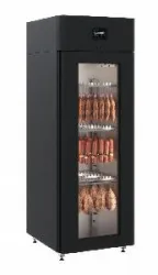 Купить шкаф для созревания мяса polair cs107 salami black со стеклом (салями) – цена от завода, доставка до двери | RuOborudovanie.ru