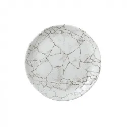 Купить тарелка мелкая 26см, без борта, цвет kintsugi agate grey, studio prints ktagev101 – цена от завода, доставка до двери | RuOborudovanie.ru