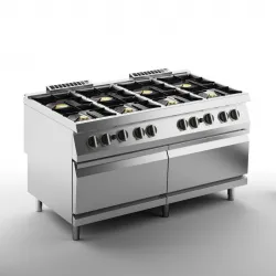 Купить плита газовая 8 конфорочная 900 серии apach chef line slrrg169fg – цена от завода, доставка до двери | RuOborudovanie.ru