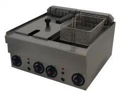Фритюрница Kogast EF-T60/2 арт.53441 2х10л – купить в RuOborudovanie.ru с доставкой до двери Купить фритюрница kogast ef-t60/2 арт.53441 2х10л – цена от завода, доставка до двери | RuOborudovanie.ru
