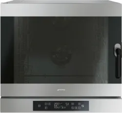 Купить печь конвекционная smeg alfa625ehds электрический 6 ур 60*40 см или gn1/1 с 2х скоростными вентиляторами – цена от завода, доставка до двери | RuOborudovanie.ru