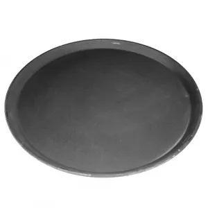 Поднос D 46см серия Jiwins Jw-R1800Ct-Bl, черный, прорезиненный круглый – купить по цене завода