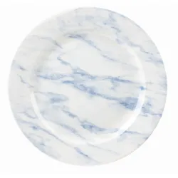 Купить тарелка мелкая 30,5см textured prints, цвет marble blue mblvp111 – цена от завода, доставка до двери | RuOborudovanie.ru