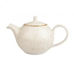 Чайник 0,85Л, с крышкой, Stonecast, цвет Barley White Swhssb301 – купить по цене завода
