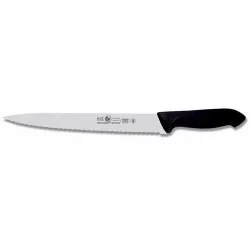 Купить нож для мяса 25см с волнистым лезвием, черный horeca prime 28100.hr64000.250 – цена от завода, доставка до двери | RuOborudovanie.ru