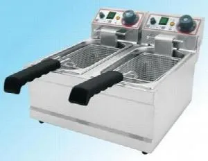 Фритюрница Beckers FB 4+4 LTA на 8л, 4кВт, настольная – купить по цене завода