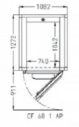 Купить камера расстоечная pavailler ev 68 1 ap 60x80 1дверь/1тележка – цена от завода, доставка до двери | RuOborudovanie.ru