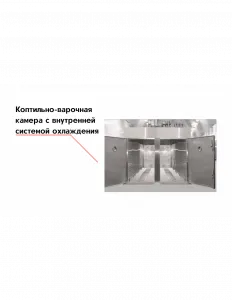 Коптильно-варочная камера с внутренней системой охлаждения – купить по цене завода