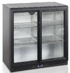 Шкаф холодильный со стеклом Tefcold Ba20S барный черный – купить по цене завода