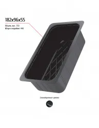 Купить лоток 182x96x55 – цена от завода, доставка до двери | RuOborudovanie.ru