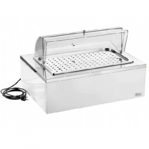 Мармит Pintinox 511B0930 белый настол. 1*Gn1/1 для выпечки с крыш.Roll-Top (чафиндиш) электр, на дер.под – купить по цене завода