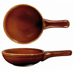 Купить сковорода "wok" d 14см 0,37л, порционная, керамика, без крышки, rustics simmer, цвет brown zcagpn11 – цена от завода, доставка до двери | RuOborudovanie.ru