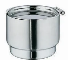 Купить сахарница с крышкой нержавеющая сталь 18/10 wmf pure 06.2342.6040 – цена от завода, доставка до двери | RuOborudovanie.ru