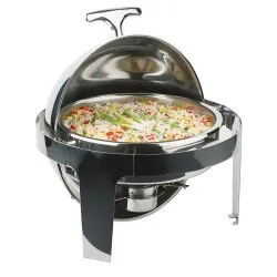 Купить мармит-чафиндиш aps 12355aps 5л s/s elite круглый настол., с крышкой roll-top d45хh45см – цена от завода, доставка до двери | RuOborudovanie.ru