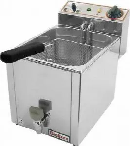 Фритюрница Beckers FR 8 LT на 8л, 3кВт, настольная – купить по цене завода