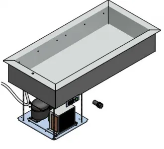 Прилавок холод. enofrigo base rf 1400 встраиваемый – купить по цене завода