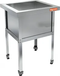 Купить ванна моечная hicold н1вм-6/6 ц (480х480х350) сварная оцин.угол – цена от завода, доставка до двери | RuOborudovanie.ru