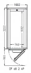 Камера расстоечная Pavailler Ev 68 2 Ap 60X80 1дверь/2тележки – купить по цене завода