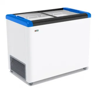 Ларь морозильный Frostor Gellar FG350C прямое стекло синий – купить по цене завода