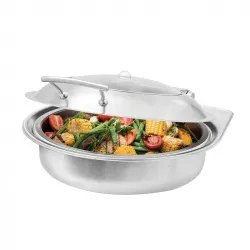 Купить мармит-чафиндиш rosseto sm289 нерж.сталь без базы круглый multi-chef d42хh17см настольн. – цена от завода, доставка до двери | RuOborudovanie.ru