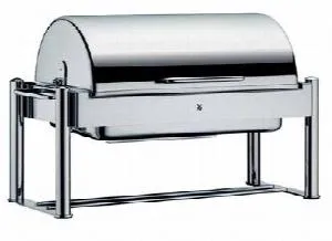 Чафинг-диш WMF Metropolitan 06.3940.6041 с крышкой круглый D43см H46см – купить по цене завода
