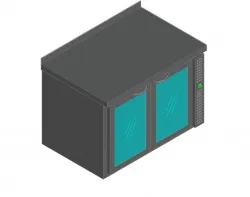 Купить стол с охлаждающим шкафом шкафом с стекл.двер.hicold gng 11 ht p – цена от завода, доставка до двери | RuOborudovanie.ru