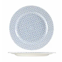 Купить тарелка мелкая 27,6см moresque prints, цвет moresque blue mqblvp581 – цена от завода, доставка до двери | RuOborudovanie.ru