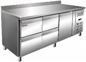 Стол морозильный Cooleq Gn3240Bt бортик 4 ящика+1 дверь – купить по цене завода