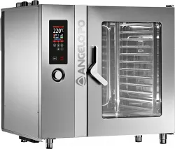 Пароконвектомат Angelo Po FX122E3T электрический с вместимостью 24*GN1/1 – купить в RuOborudovanie.ru с доставкой до двери Купить пароконвектомат angelo po fx122e3t электрический с вместимостью 24*gn1/1 – цена от завода, доставка до двери | RuOborudovanie.ru