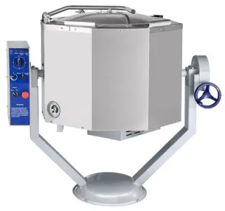 Котел пищеварочный Abat КПЭМ-100-ОМР 11000019425 100л миксер, руч.опрокид. электр. – купить по цене завода