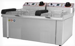 Купить фритюрница beckers fr 13+13 на 26л, 10квт настольная – цена от завода, доставка до двери | RuOborudovanie.ru