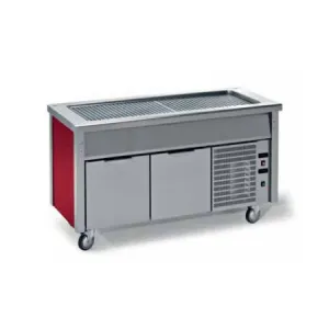 Прилавок для холодных блюд Emainox Evpr 12 8035220 с охлаждаемой поверхностью на холодильном шкафу – купить по цене завода