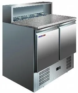 Стол холодильный Cooleq PS900 гранит для пиццы на 257л (+2...+8) 2дв. – купить по цене завода