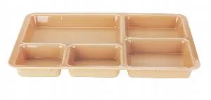 Поднос Cambro с 5 отделениями пластик 26,8 х 36,5 х 3,3 СМ 1411Cw133 – купить по цене завода