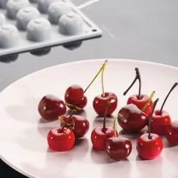 Форма силиконовая "Gourmand вишня" D26Мм H12Мм, 8мл, 35 ячеек Gg016S – купить в RuOborudovanie.ru с доставкой до двери Купить форма силиконовая "gourmand вишня" d26мм h12мм, 8мл, 35 ячеек gg016s – цена от завода, доставка до двери | RuOborudovanie.ru
