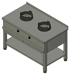 Плита газовая Вулкан-Heidebrenner Ksw02 Wok арт.8785 – купить по цене завода