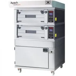 Купить печь для пиццы apach e2l2pzp dpbi-t подовая с расстойкой – цена от завода, доставка до двери | RuOborudovanie.ru