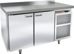 Купить стол охлаждаемый hicold sn 11/bt w (-10-18), 2 двери, 1390х600х850, пластифик. – цена от завода, доставка до двери | RuOborudovanie.ru