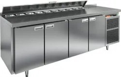 Купить стол для салатов hicold sl2-1111sn (1/6) с крышк (+2/+10) – цена от завода, доставка до двери | RuOborudovanie.ru