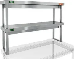 Купить полка тепловая hicold tp2-10/3 двухъярусная настольная (1000х300х800h) – цена от завода, доставка до двери | RuOborudovanie.ru
