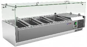 Витрина холодильная настольная Cooleq Vrx 1200/380 – купить по цене завода