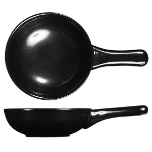 Сковорода "Wok" D 15,5СМ 0,57Л, порционная, керамика, без крышки, Rustics Simmer, цвет Black Zcbrpn2 – купить по цене завода