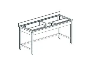 Стол разделочный для рыбы Apach Chef Line Ltpf197S2 – купить по цене завода