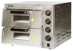 Купить печь для пиццы hurakan hkn-md11 нерж. 2 камеры элекр.подовая – цена от завода, доставка до двери | RuOborudovanie.ru