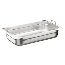 Гастроемкость из нержавеющей стали GN1/1х10 см Paderno 1411210 – купить в RuOborudovanie.ru с доставкой до двери Купить гастроемкость из нержавеющей стали gn1/1х10 см paderno 1411210 – цена от завода, доставка до двери | RuOborudovanie.ru