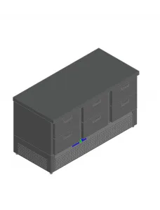 Стол с охлаждающим шкафом Hicold Gne222/Tn O – купить по цене завода